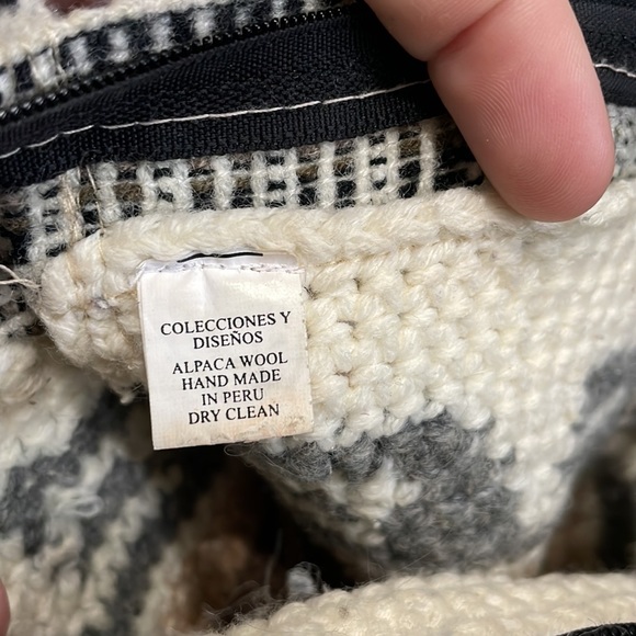 Alpaca wool bag - Picture 3 of 4